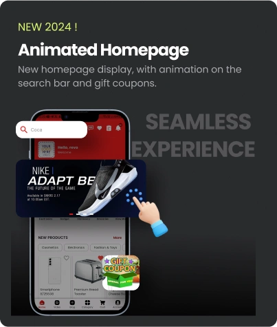 Animated Homepage