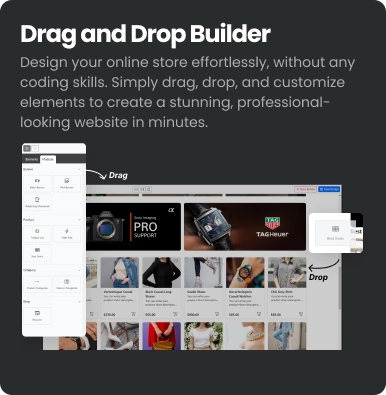 Drag and Drop Builder