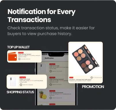 Notification for Every Transactions