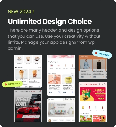 Unlimited Design Choice