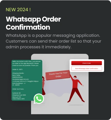 Whatsapp Order Confirmation