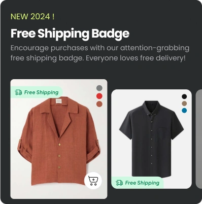 Free Shipping Badge