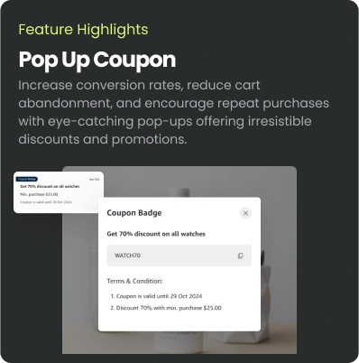 Pop Up Coupon