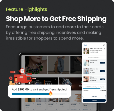 Shop More to Get Free Shipping NEW