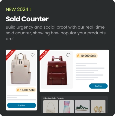 Sold Counter