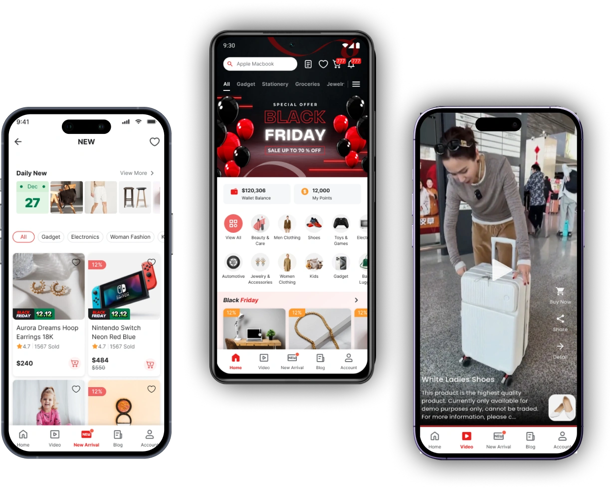 Woocommerce Mobile App - Revo Apps