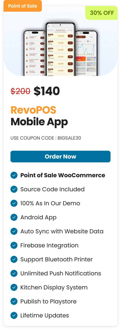 New RevoPOS Big Sale 30