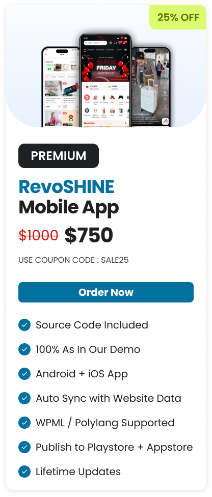RevoSHINE SALE25