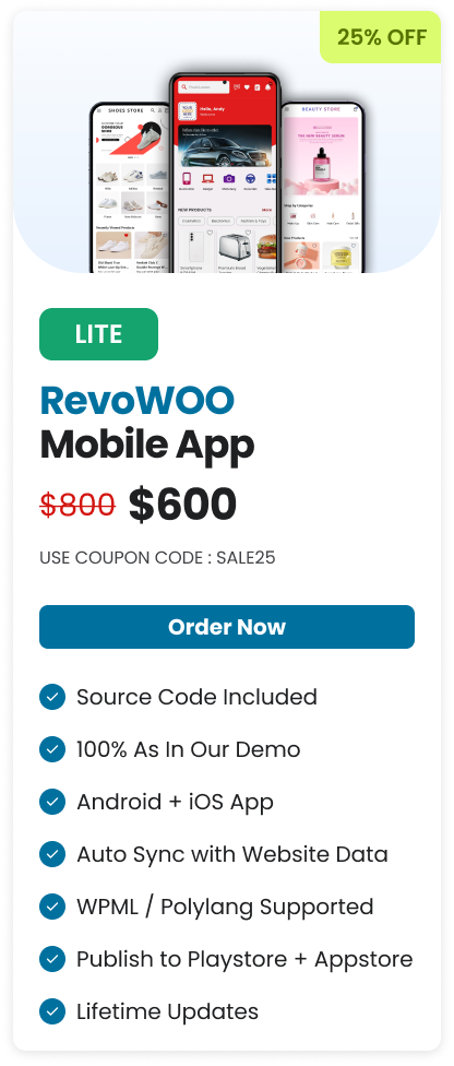 RevoWOO Lite SALE25