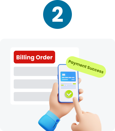 Checkout and pay with your preferred payment method: Debit/Credit Card, Paypal, Bank Transfer or QRIS.