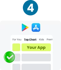 Apps Published on Playstore/Appstore Congratulations ! Your mobile apps live on Playstore and Appstore. Get lifetime updates anytime you want.