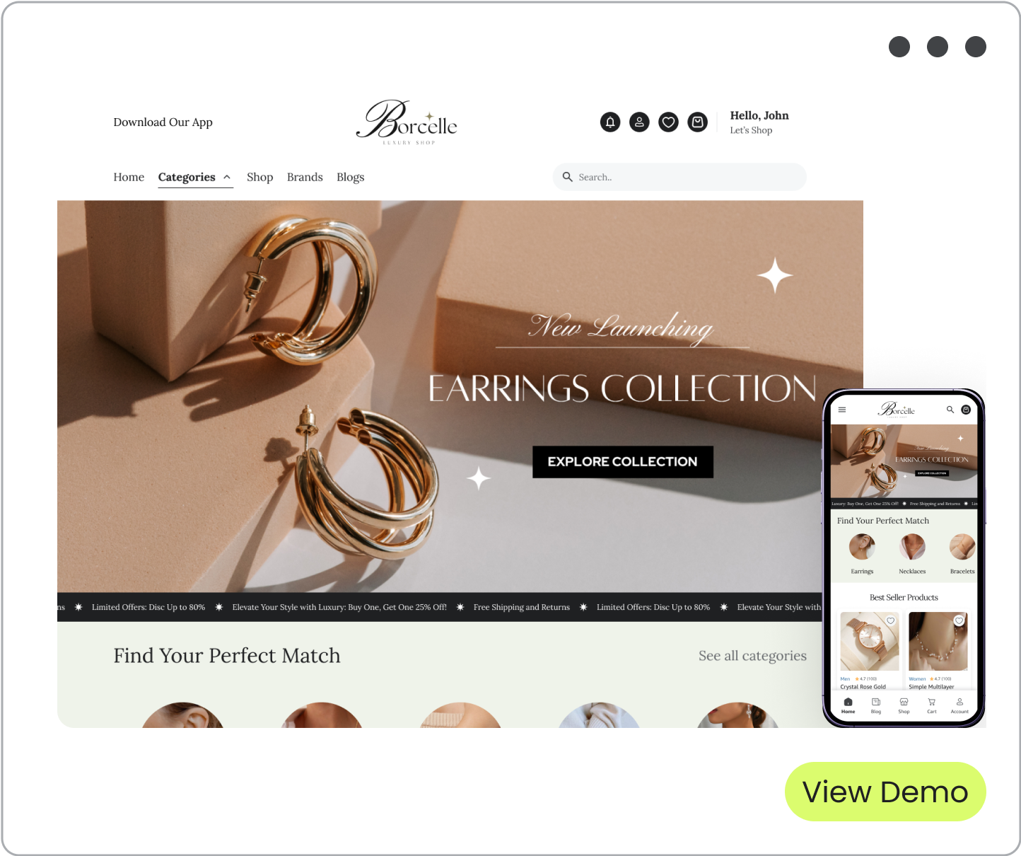 demo card luxury NEW