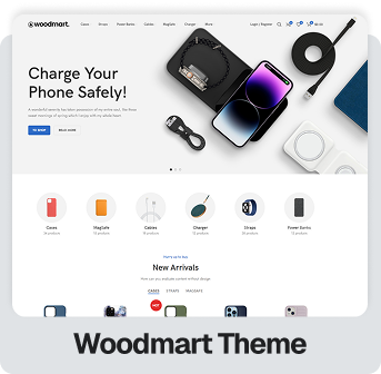 Woodmart Theme Android and iOS App for WooCommerce | Woodmart Theme
