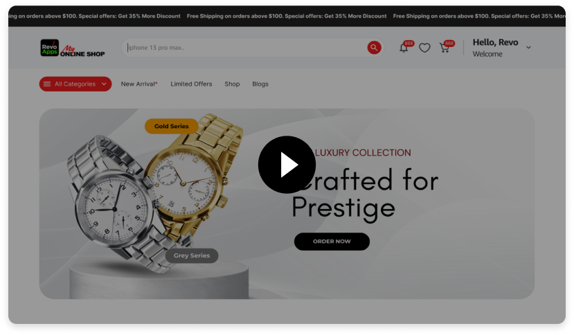 Best WooCommerce Theme & Native Mobile App